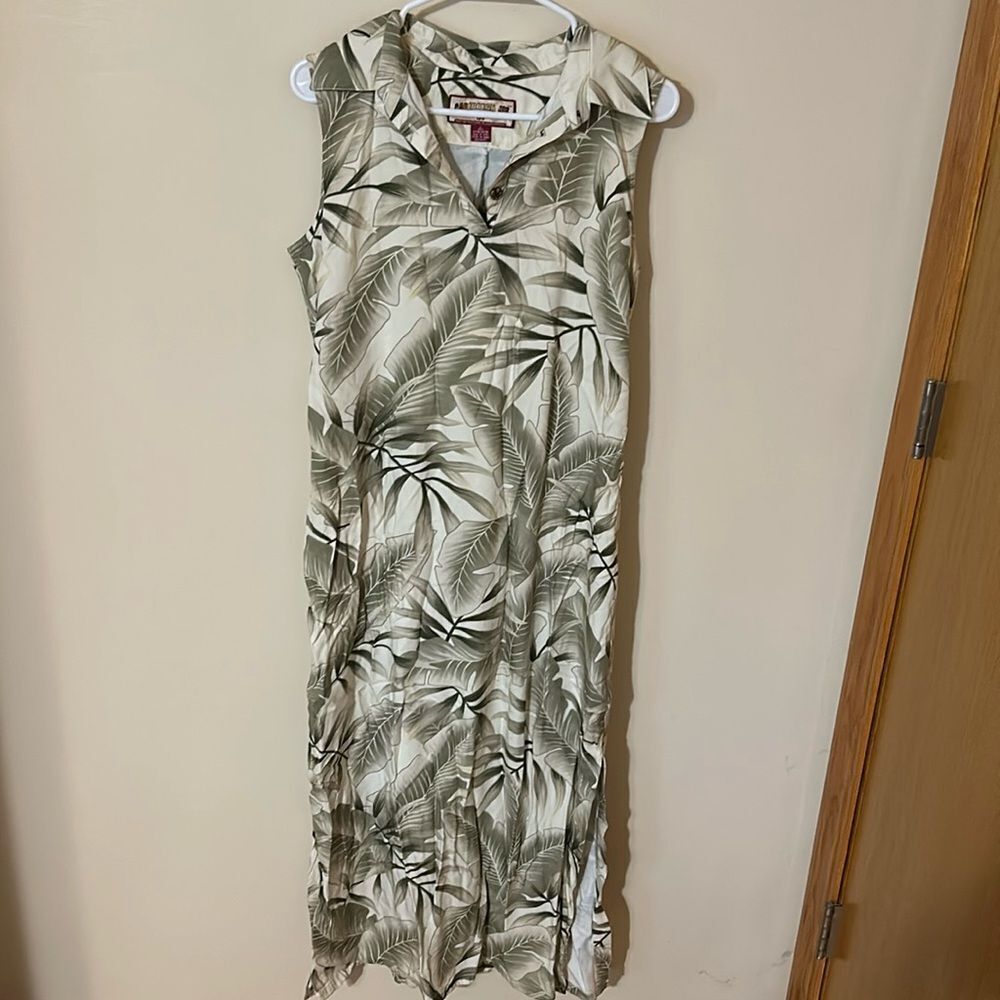 Caribbean Joe Dress Women’s Maxi Large Island Vacation